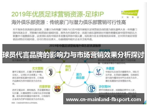 球员代言品牌的影响力与市场营销效果分析探讨