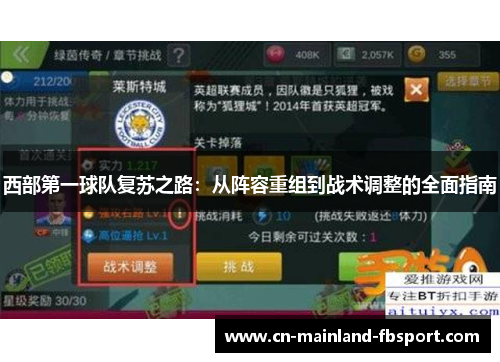 西部第一球队复苏之路：从阵容重组到战术调整的全面指南